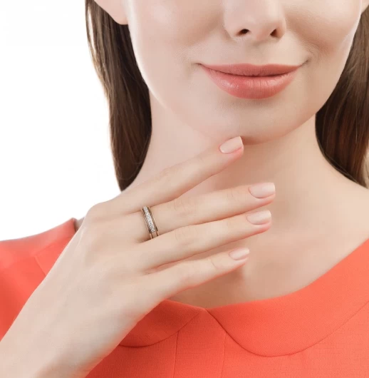 Pierścionek zaręczynowy C