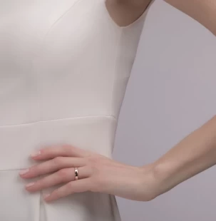 Pierścionek zaręczynowy A